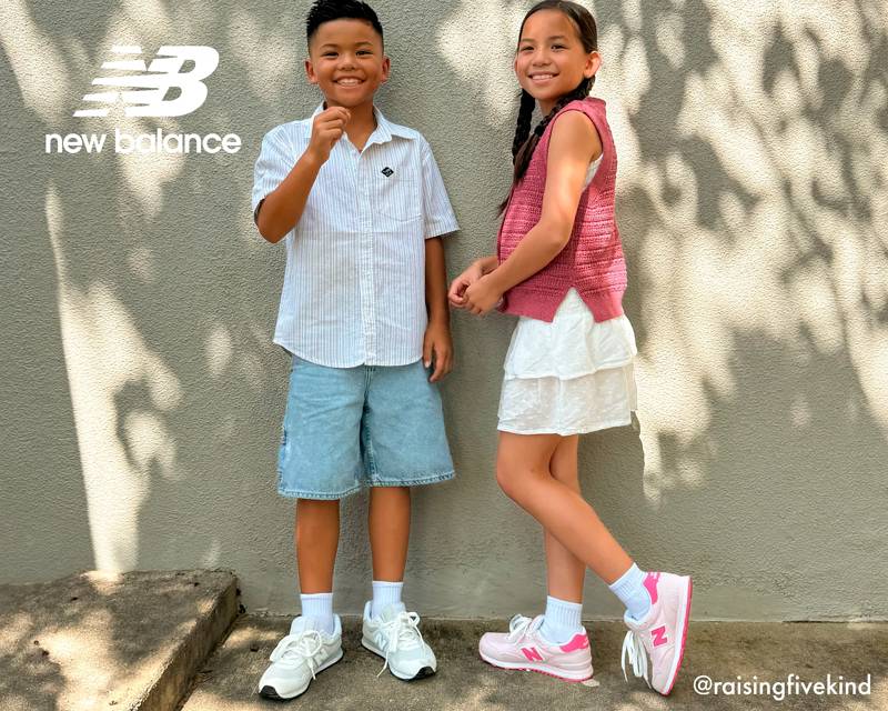 Featuring @emilycpe.  Click to shop Kids' New Balance.