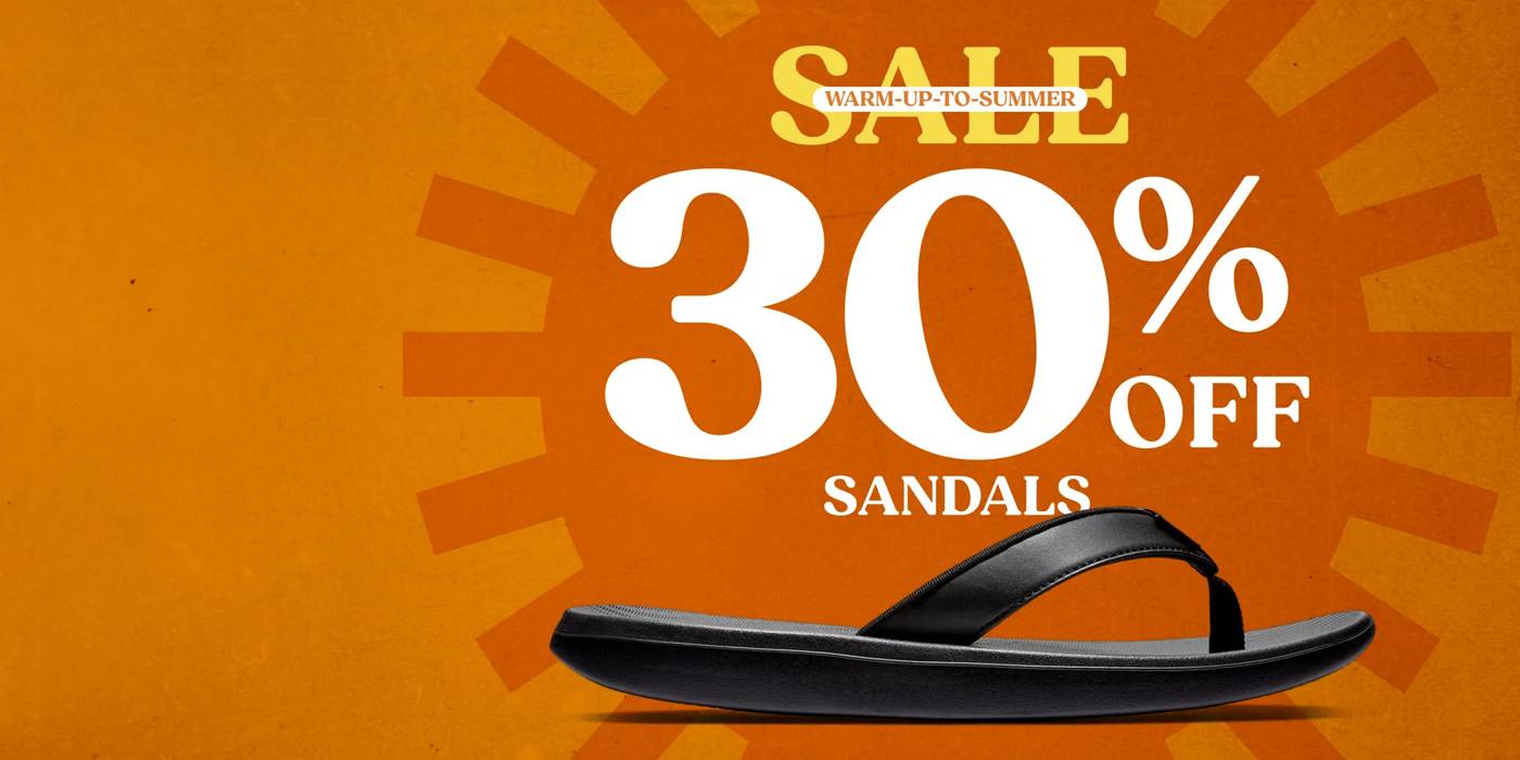 Featuring a Nike flip flop sandal. Save 30% on select sandals in stores & online.