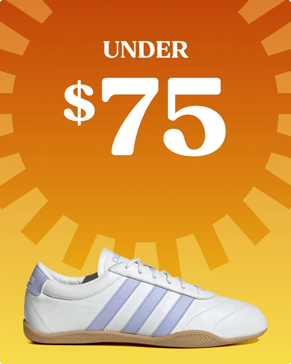 adidas Court Kicks Under $75.