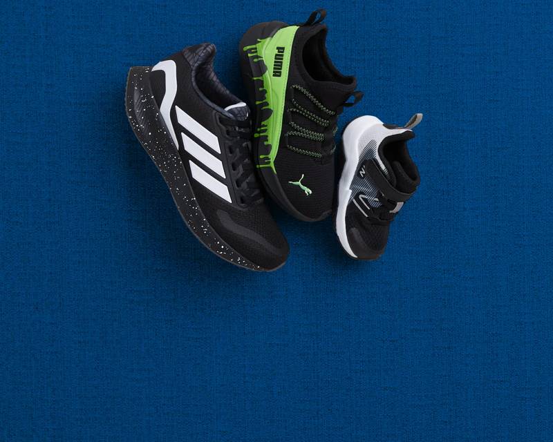 Click to learn more about kids' shoes sizes.