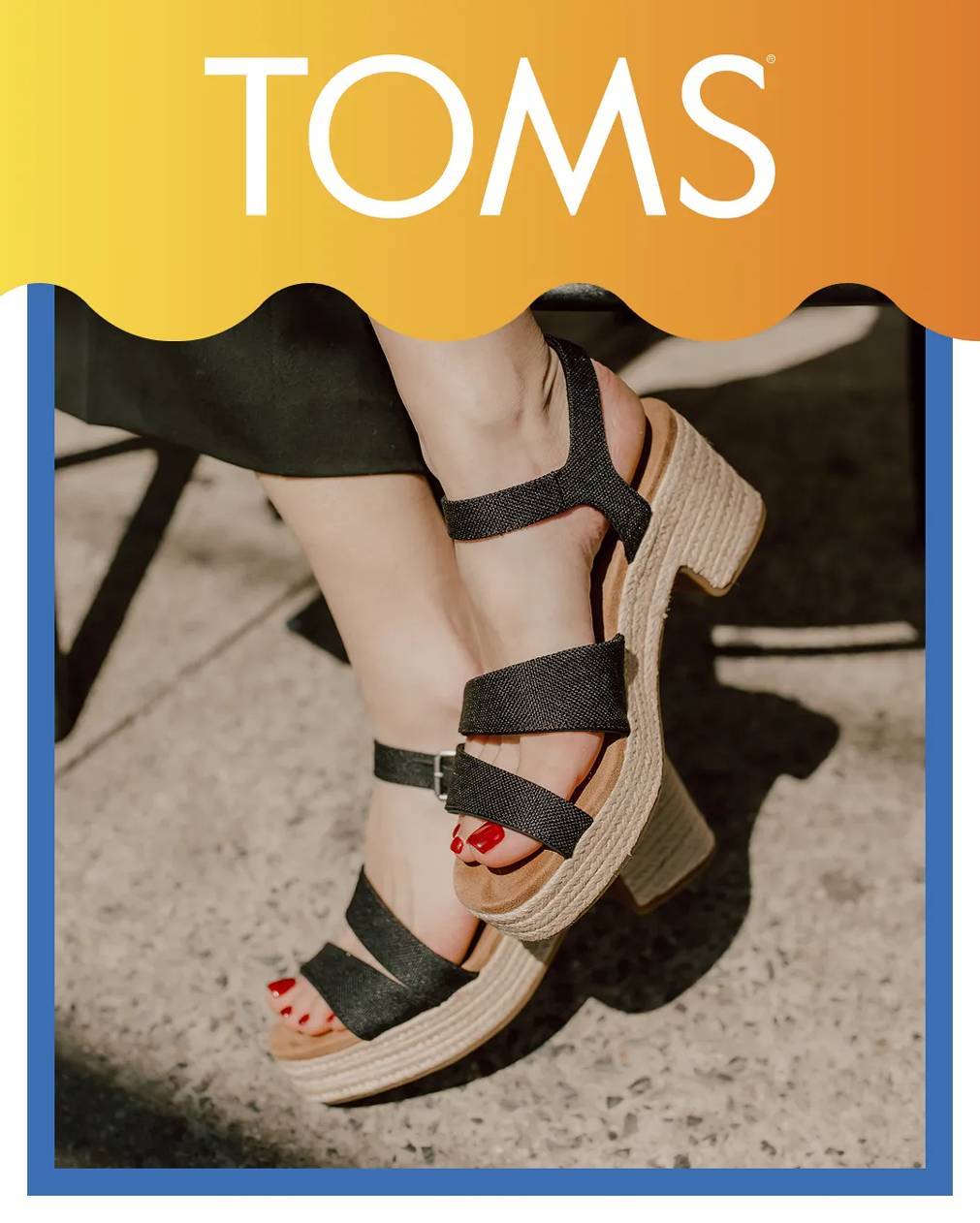 Click to shop TOMS.