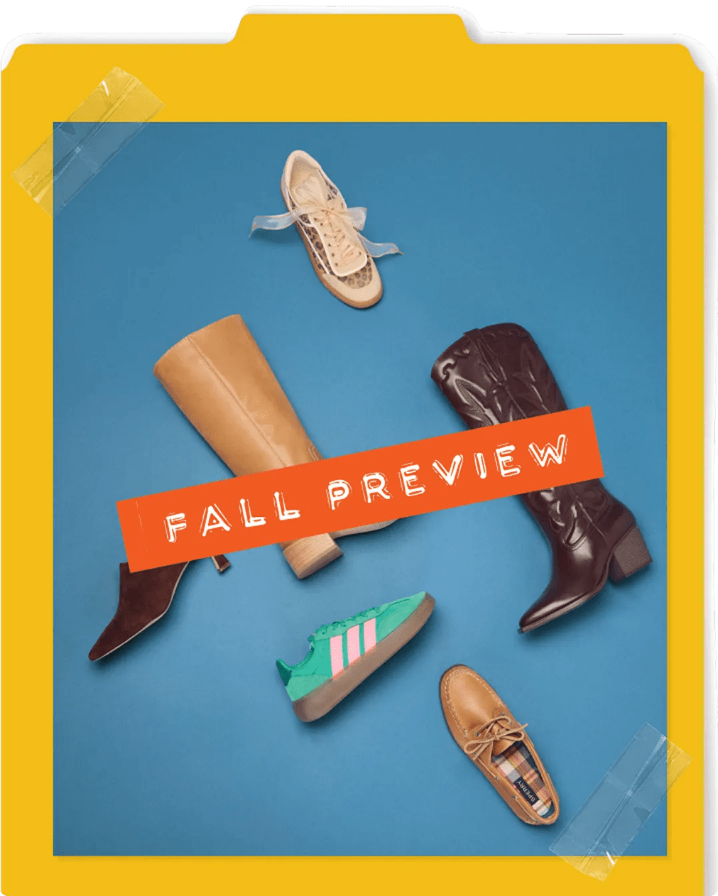 Featuring an assortment of new, trending fall styles