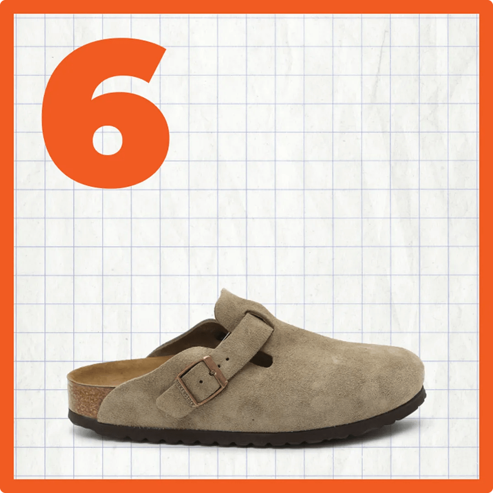 Featuring the Birkenstock Boston. Click to shop this shoe.