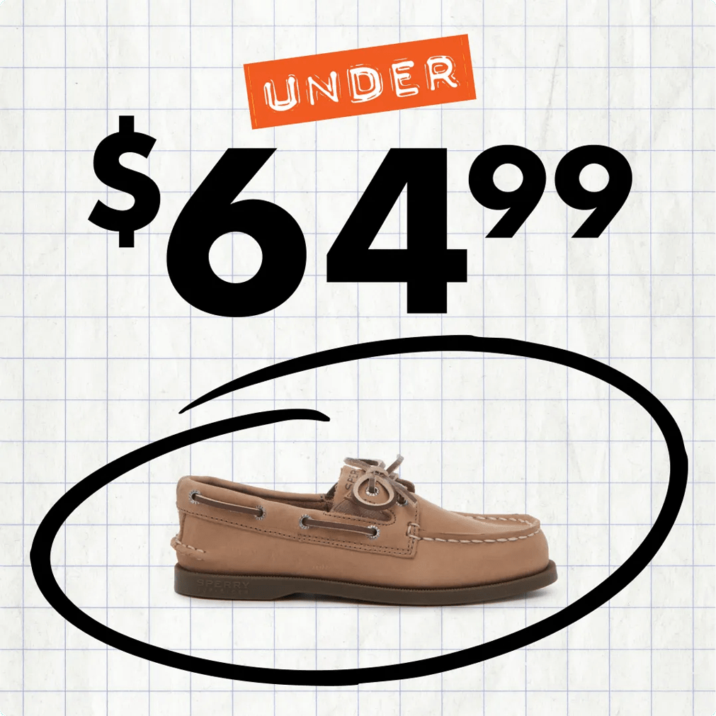 Featuring a Kids uniform style shoe on a back to school background