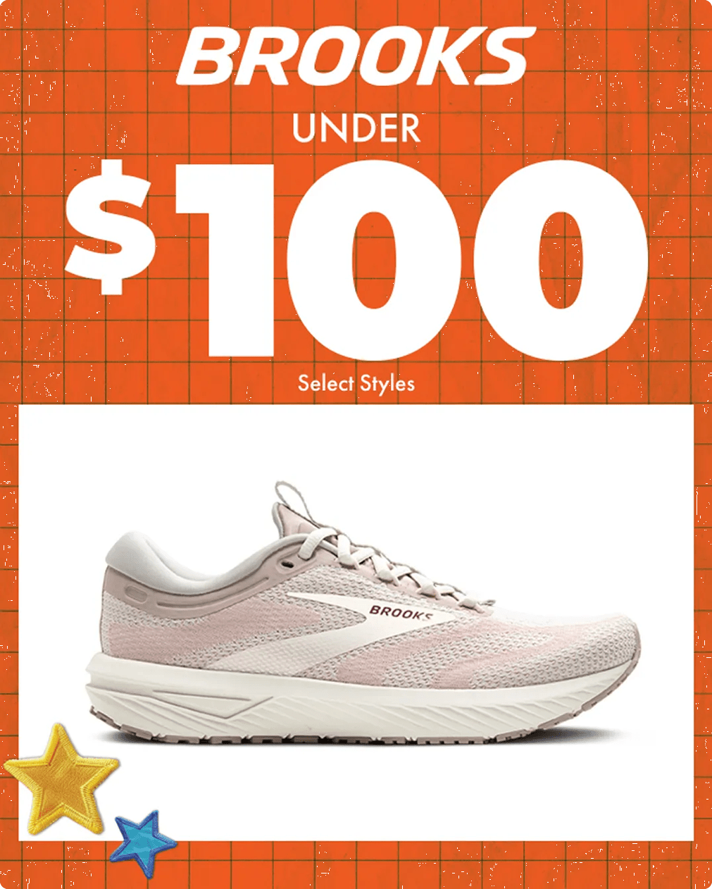 Under $100 Select Brooks Styles.