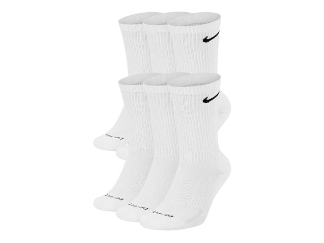 Womens white nike crew socks on sale