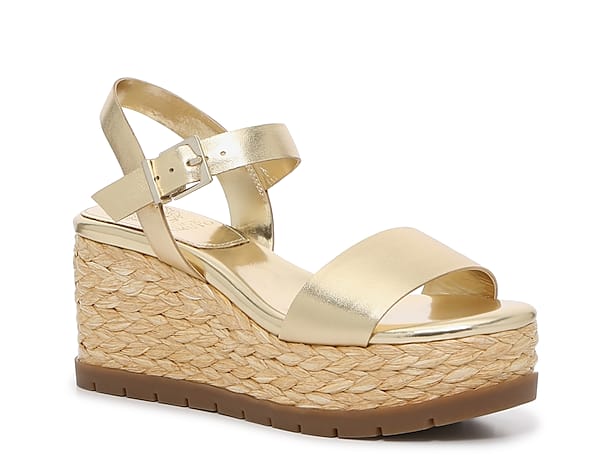 Journee Collection Loucia Wedge Sandal - Free Shipping | DSW