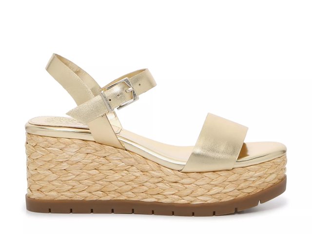 Gold wedges dsw cheap