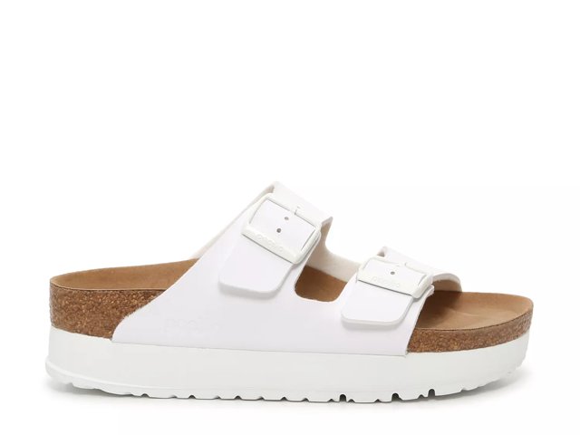 Birkenstock papillio best sale platform white
