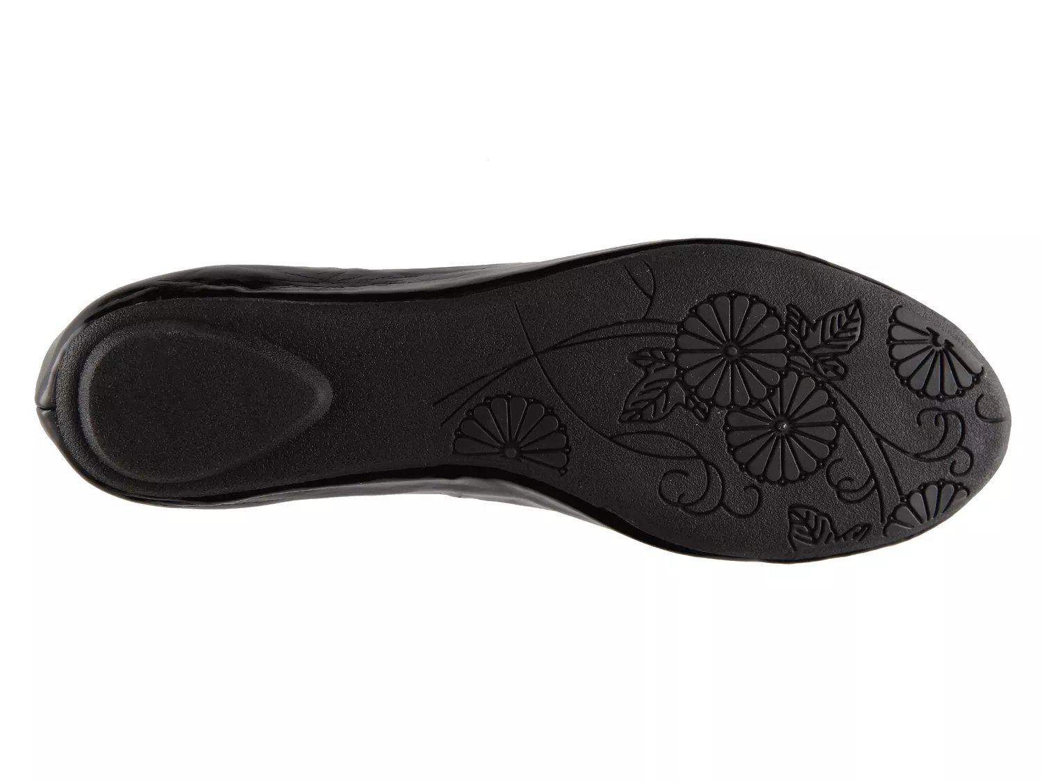 dsw black patent leather flats
