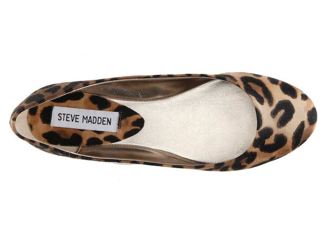 Especificidad Género Flecha Steve Madden Heaven Leopard Ballet Flat - Free Shipping | DSW