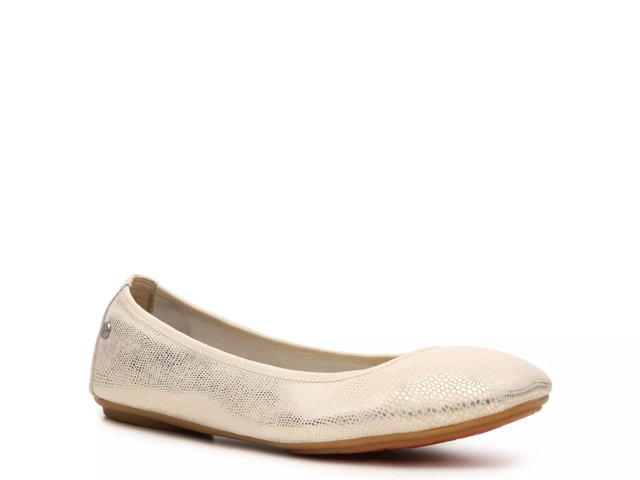 Hush Puppies Chaste Reptile Ballet Flat Free Shipping DSW