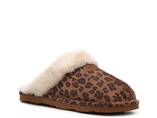 Bearpaw loki slippers leopard clearance