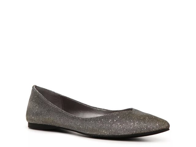 Dsw glitter flats 2025