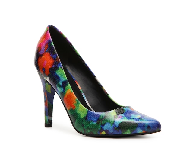 Nine West Gwendle Watercolor Pump - Free Shipping | DSW