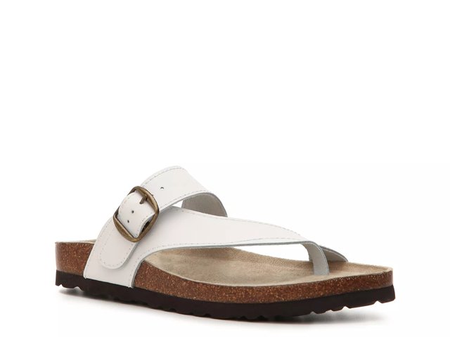 Dsw silver flat sandals sales
