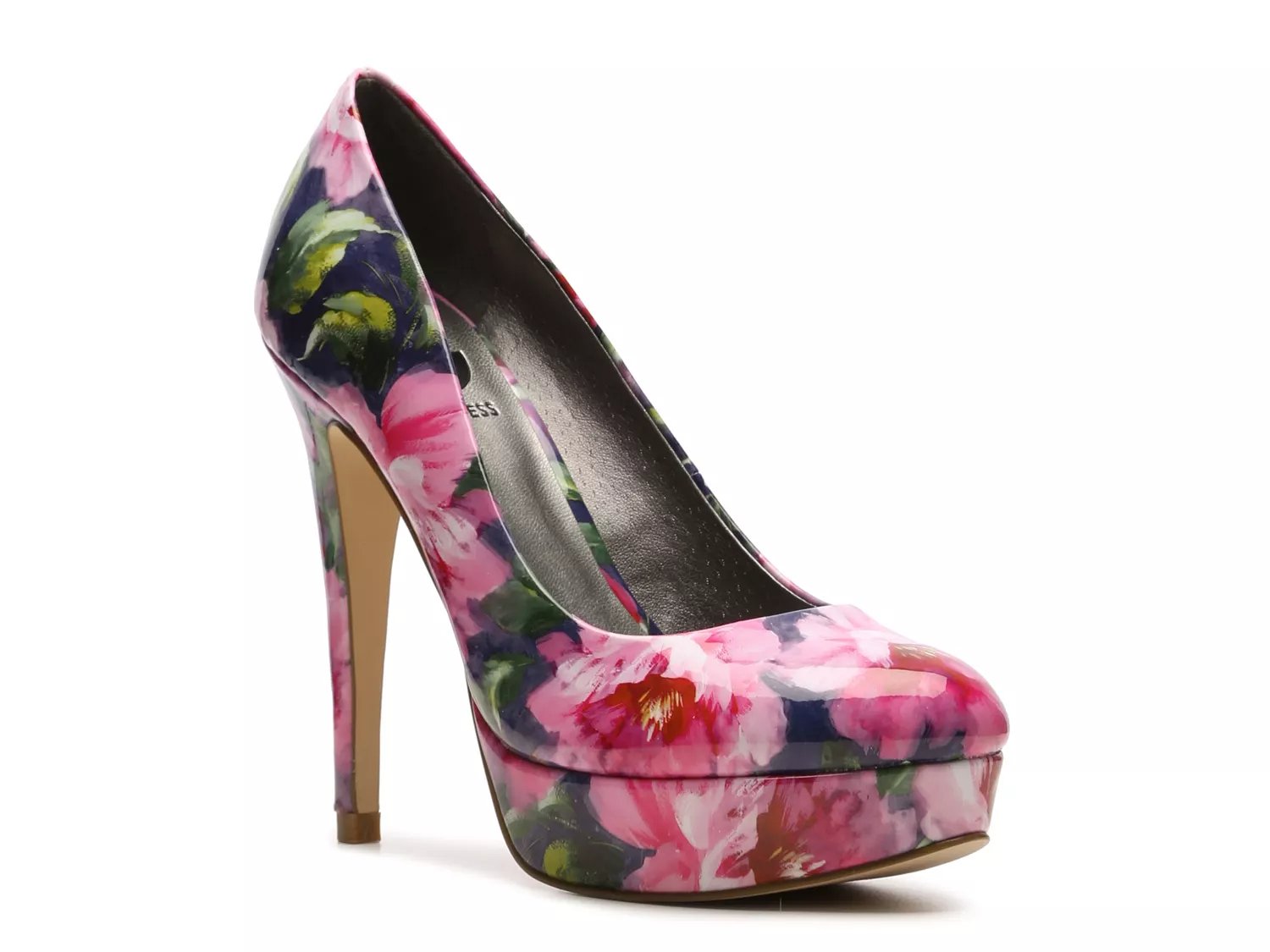 GBG Los Angeles Winna Floral Platform Pump - Free Shipping | DSW