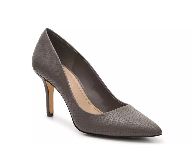 Grey heels dsw discount