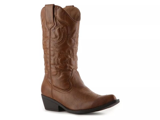 Madden Girl Sanguine Cowboy Boot Free Shipping DSW