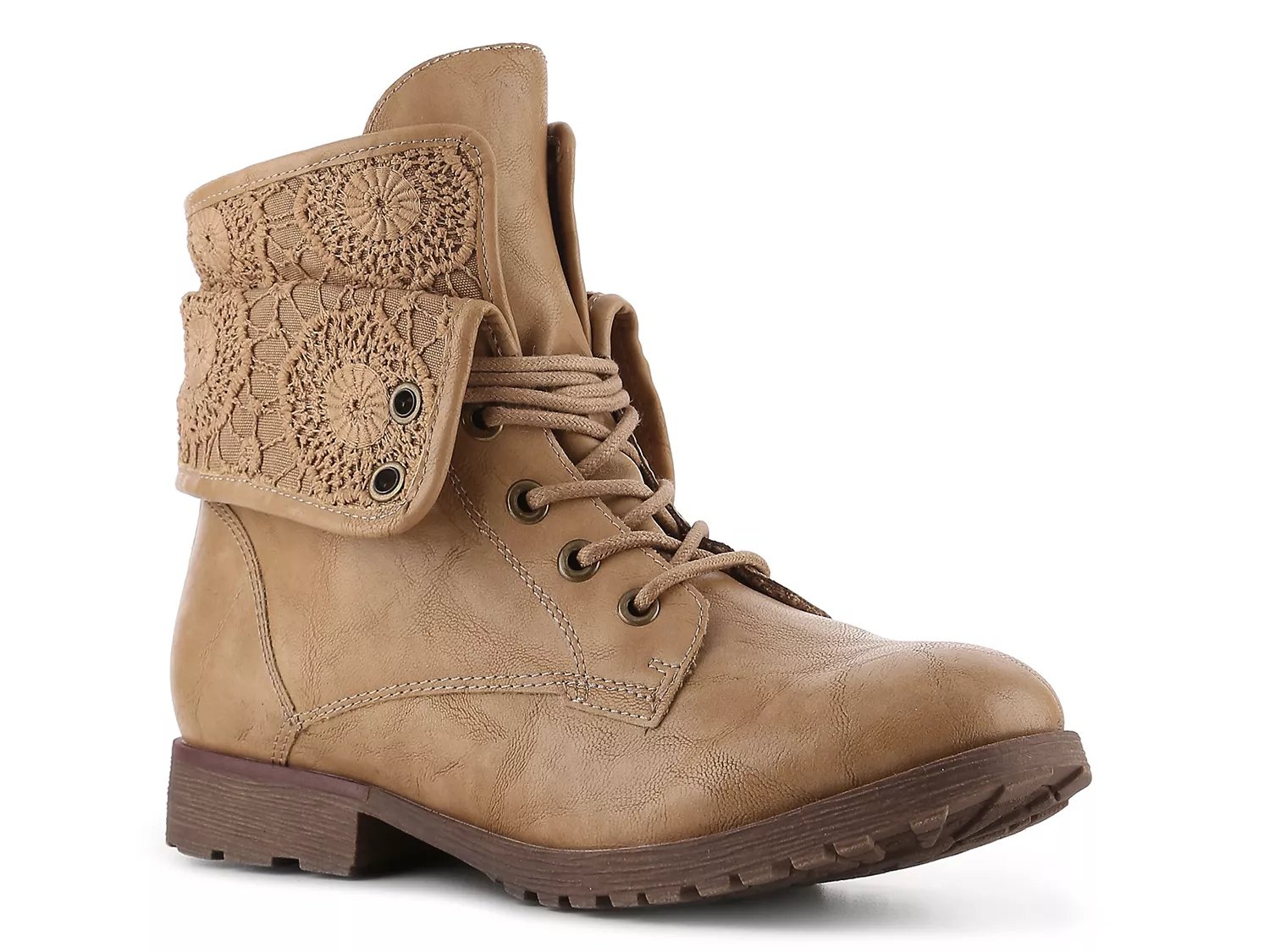 Rock Candy Spraypaint Lace Combat Boot Free Shipping DSW