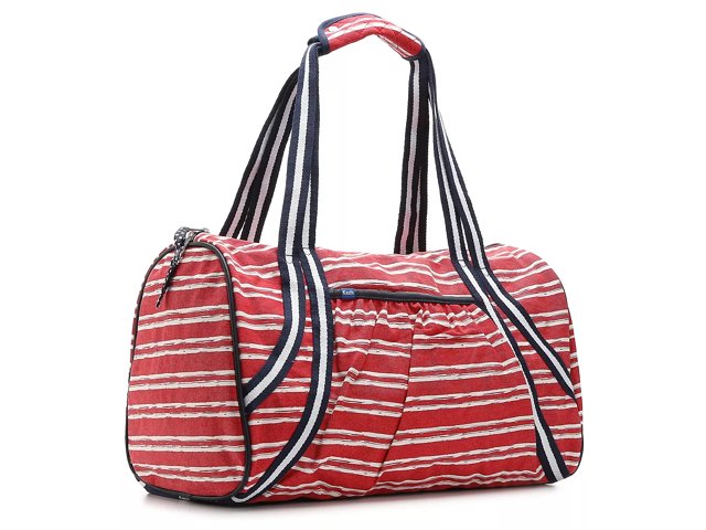 Dsw striped on sale weekender bag