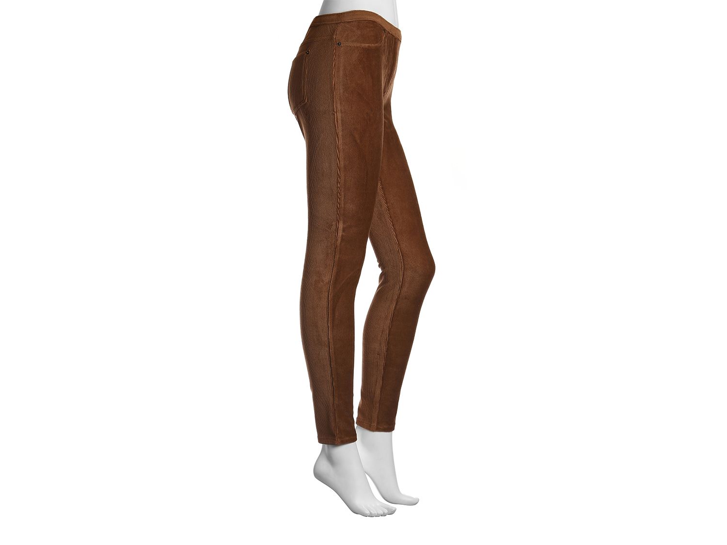 Striped leggings pants brown. Spodnie. Hurtownia-Kesi