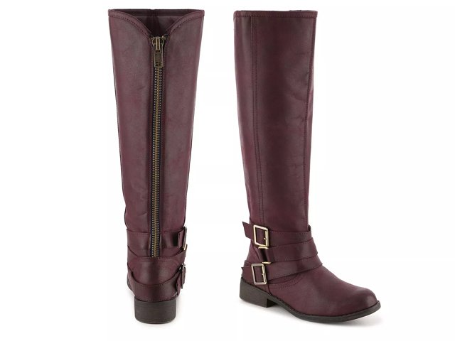Madden Girl Campus Wide Calf Riding Boot