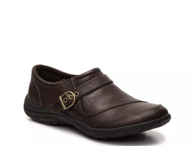 Merrell Dassie Leather Slip On Free Shipping DSW