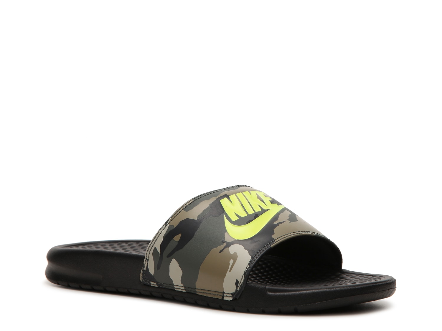 castigo accesorios Educación Nike Benassi Just Do It Camo Slide Sandal - Men's - Free Shipping | DSW