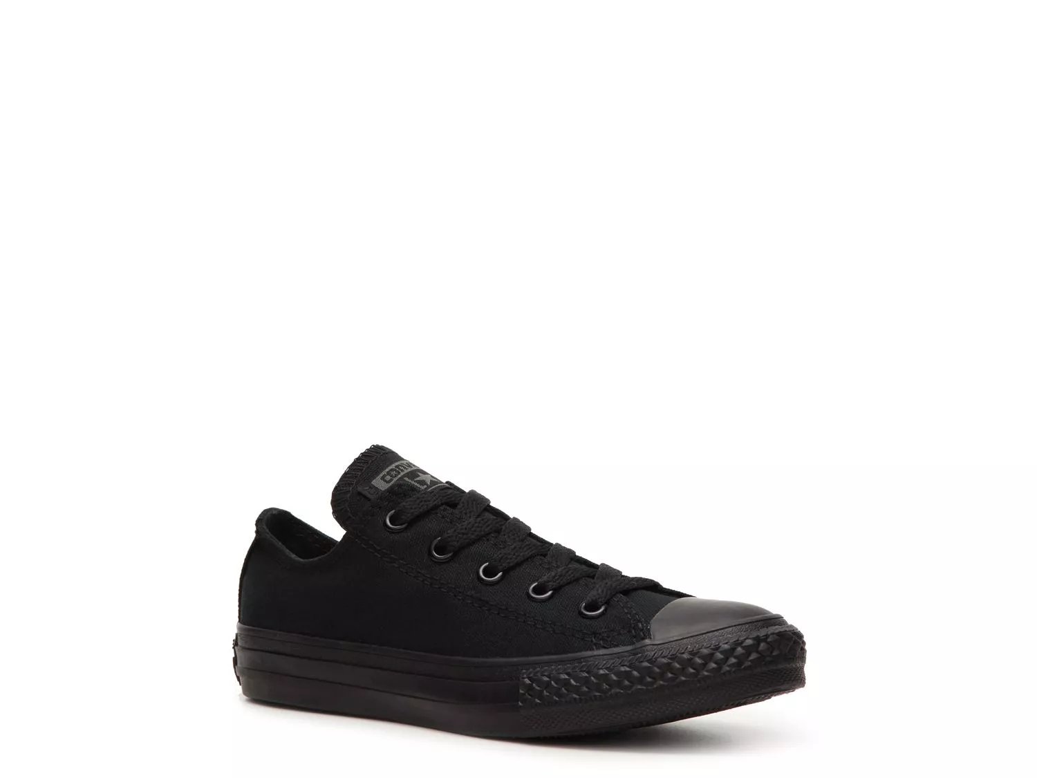 dsw black converse