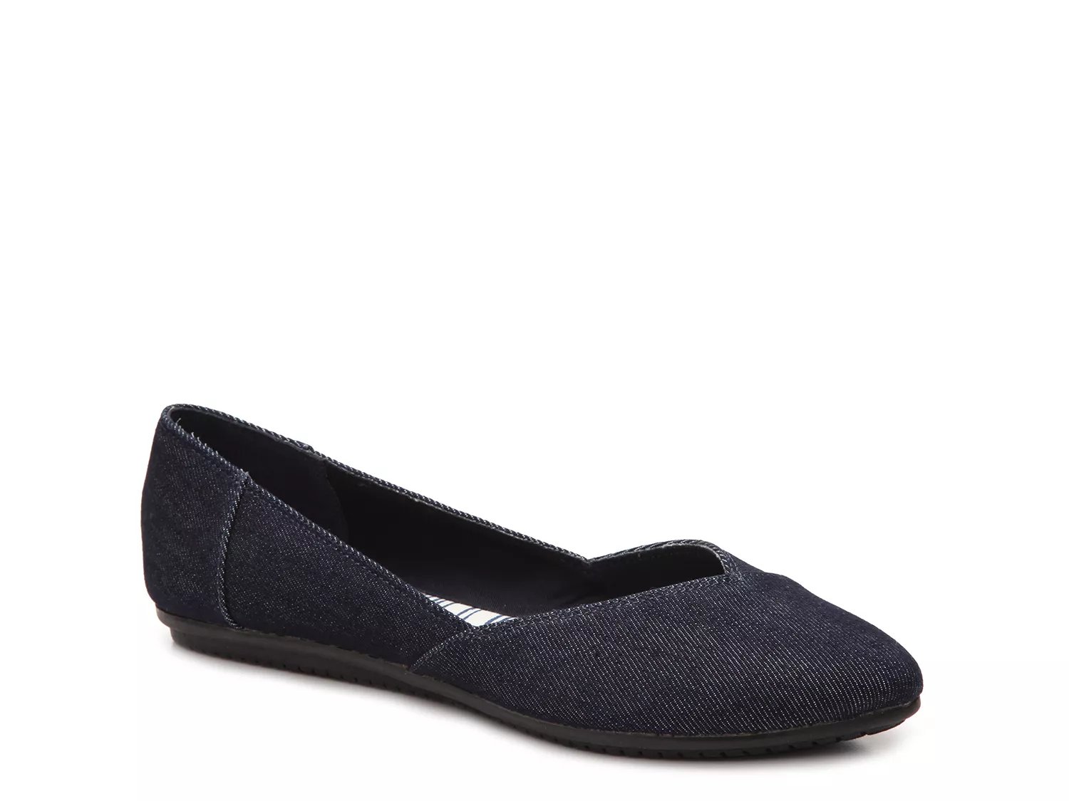 Dsw black sales flats womens