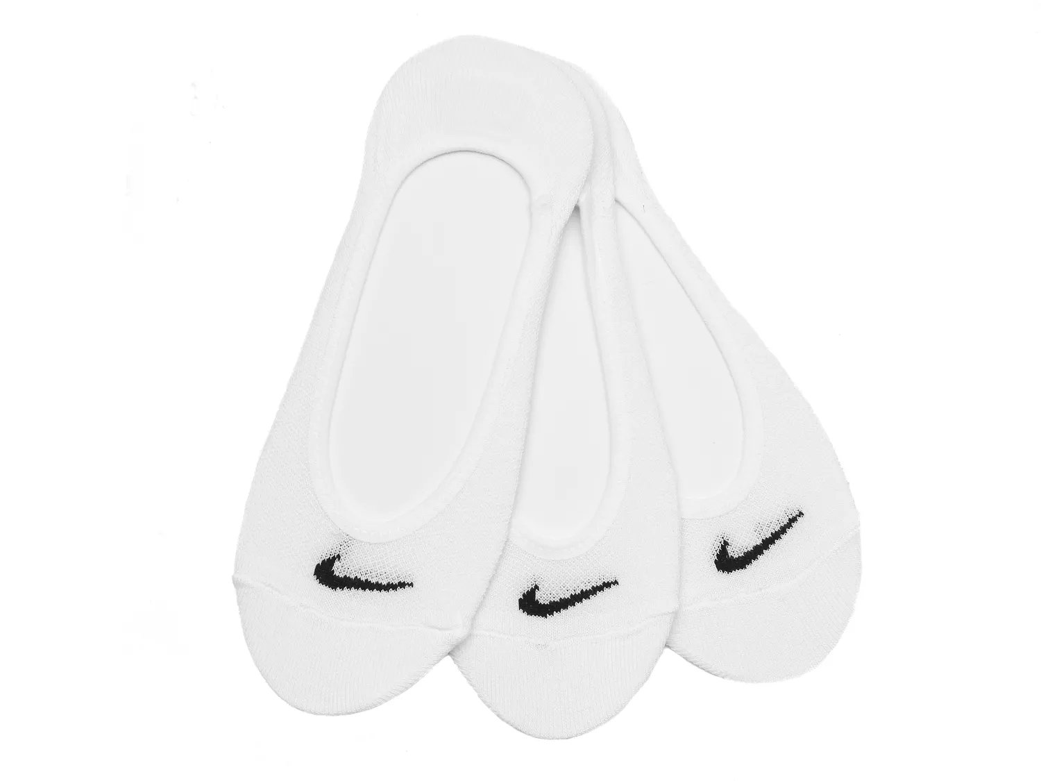  Performance Cotton Women's No Show Liners - 3 Pack 