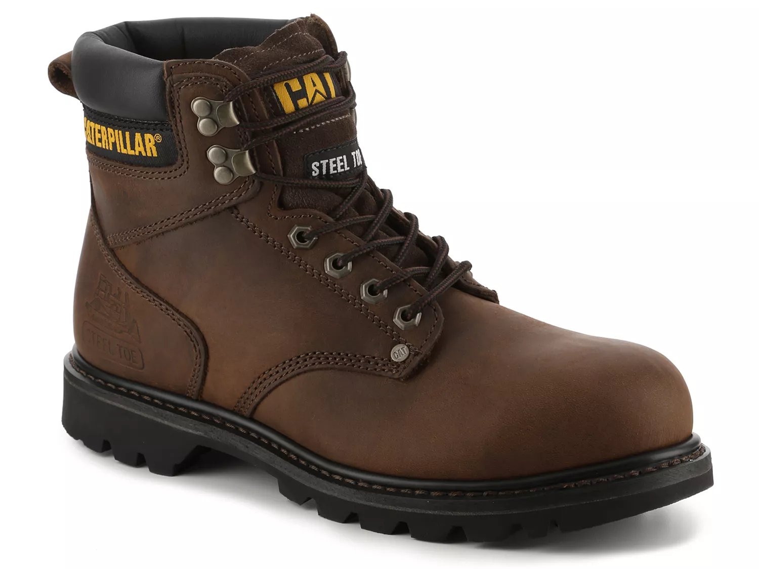 caterpillar men's 2nd shift 6 steel toe boot near me