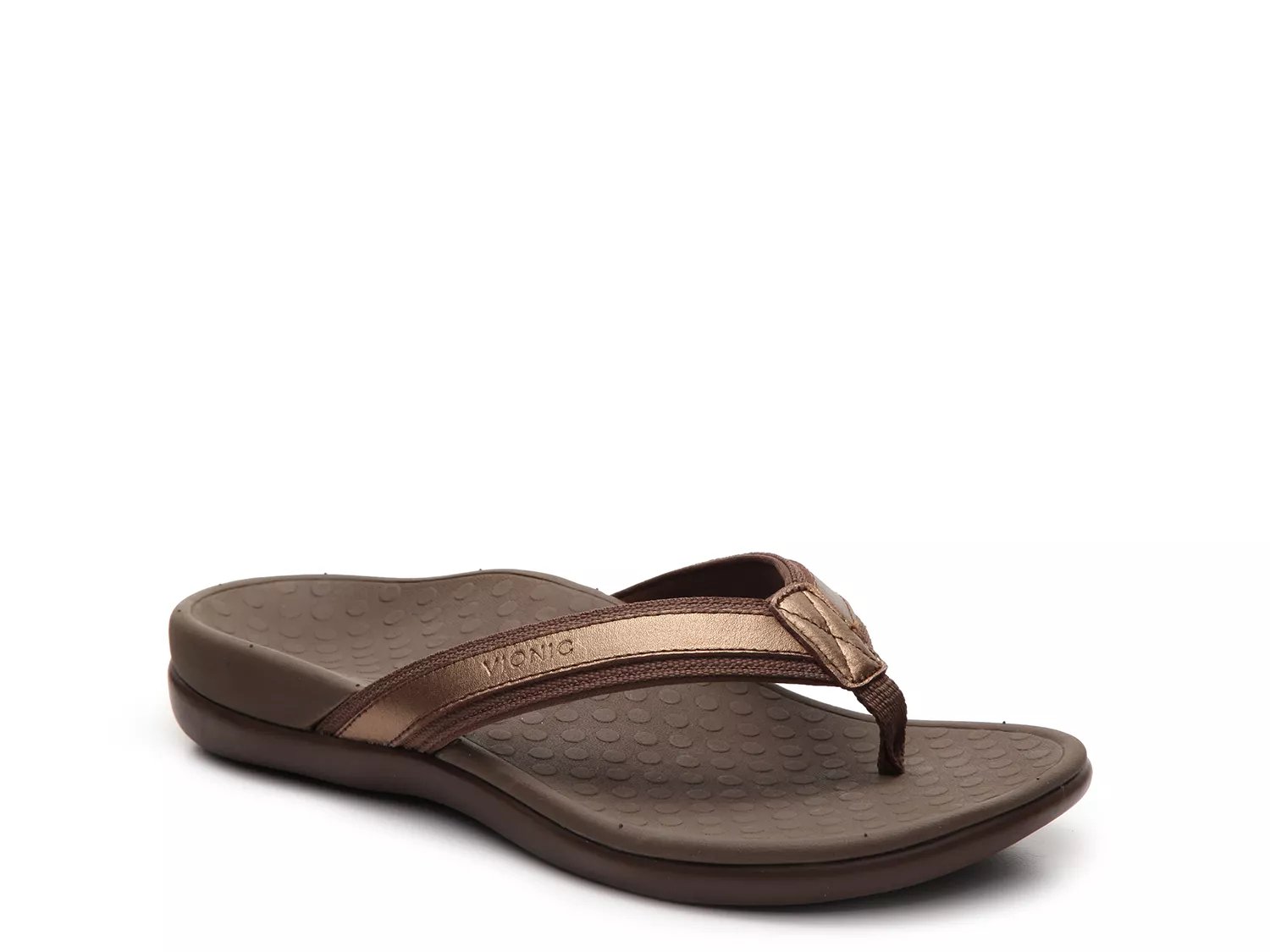  Tide II Metallic Flat Sandal 