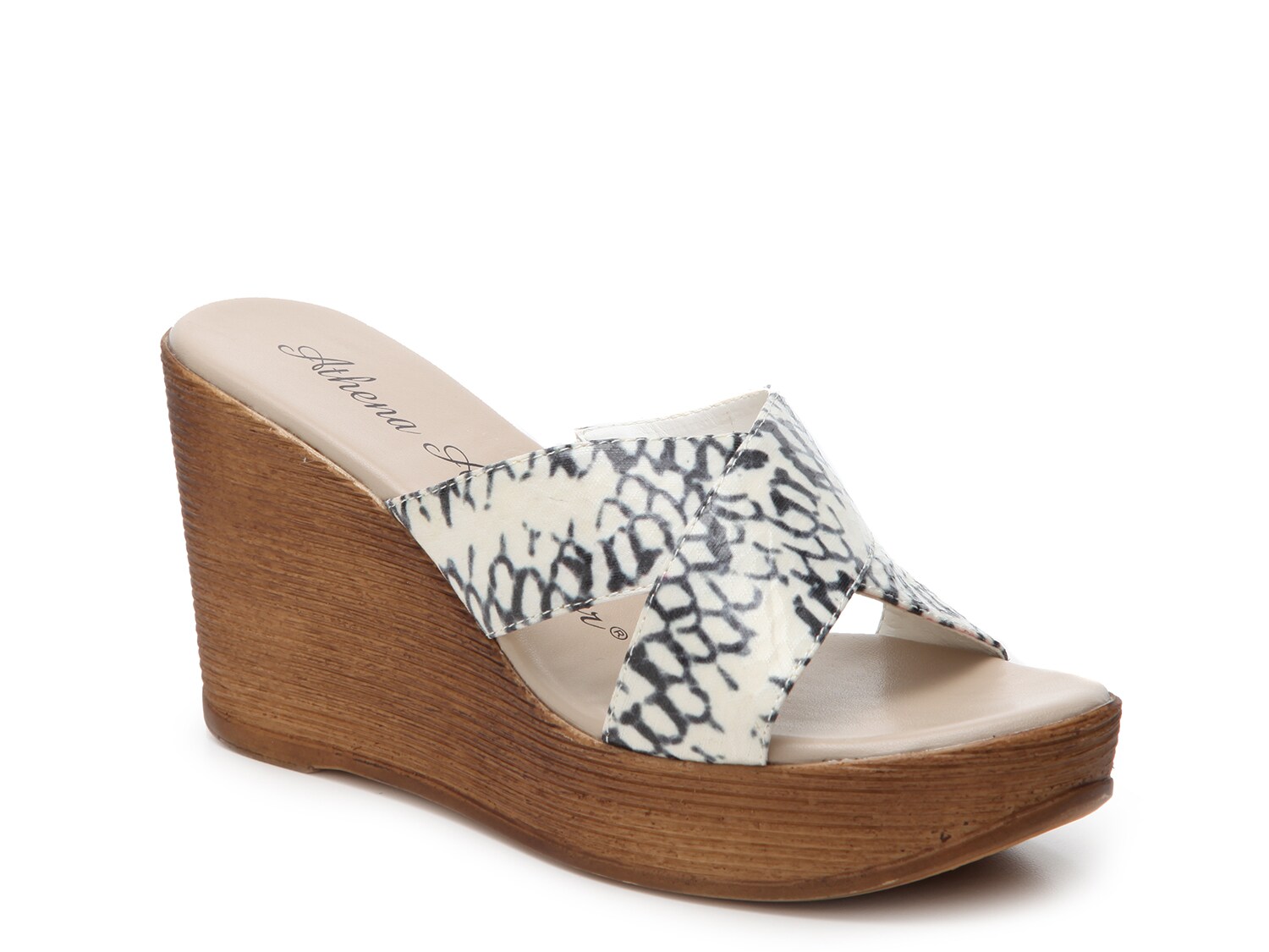 Athena Alexander Rialto Wedge Sandal Free Shipping DSW