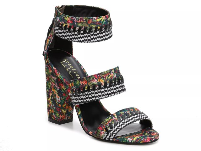 Nicole Miller Artelier Miami Floral Sandal