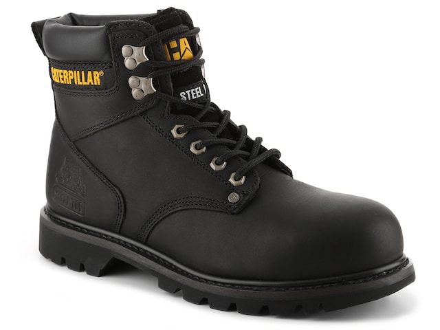 Admit Make clear box Caterpillar Second Shift Steel Toe Work Boot - Free Shipping | DSW
