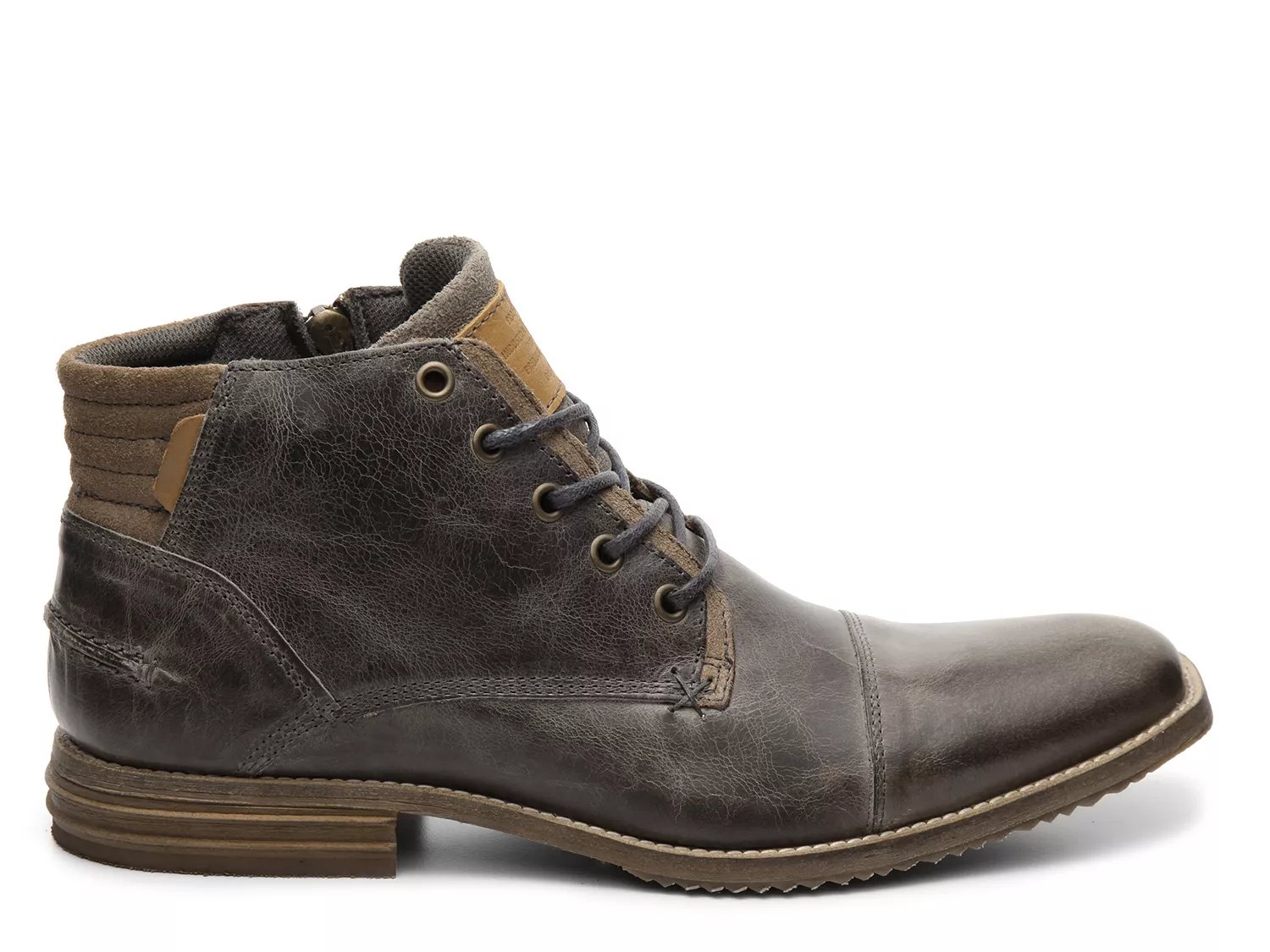 cap toe chukka boot