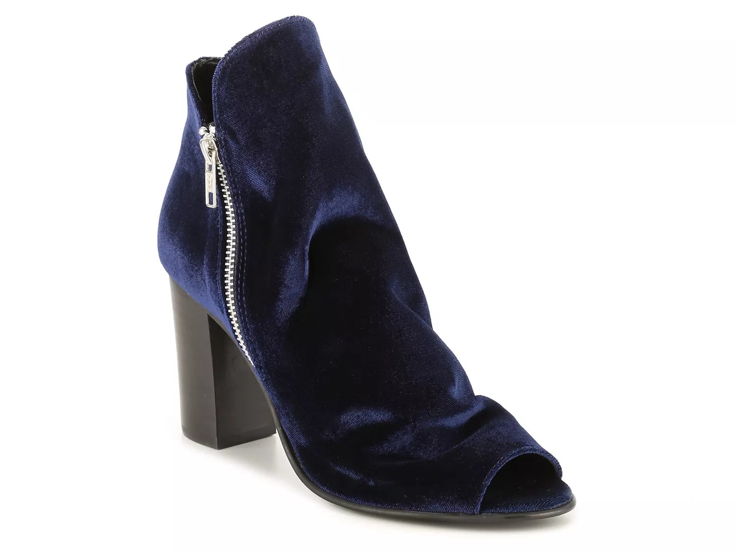 steve madden elissa velvet bootie