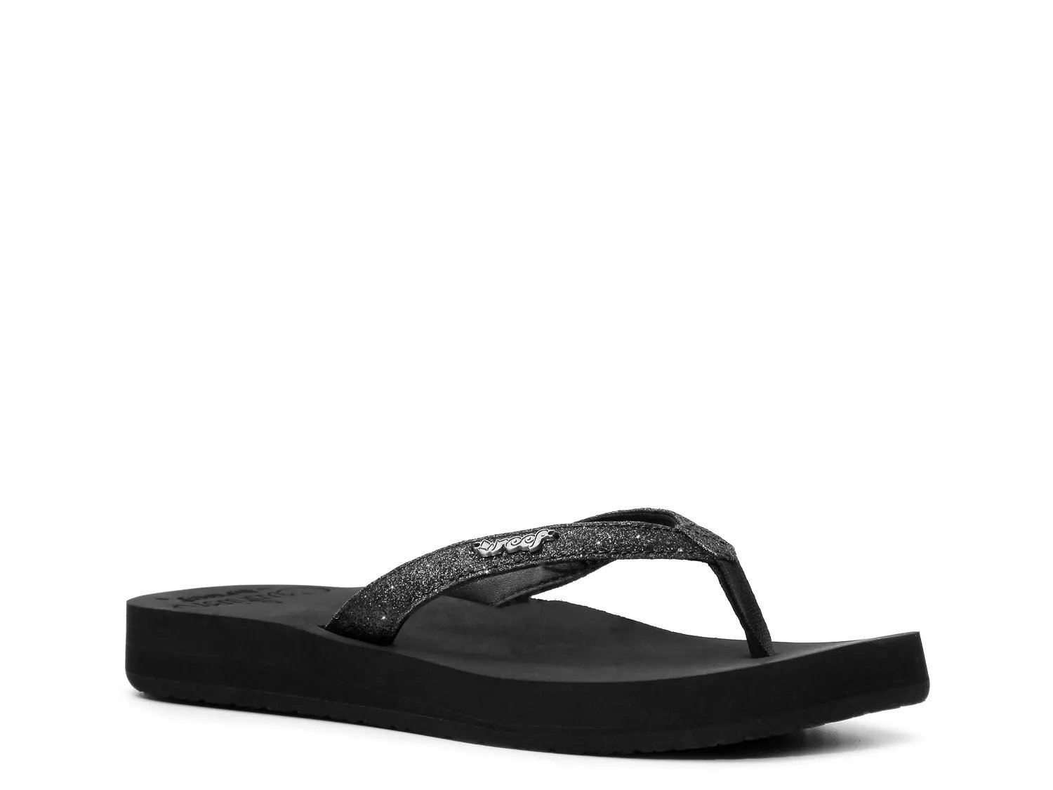 Reef Star Cushion Glitter Flip Flop - Free Shipping | DSW