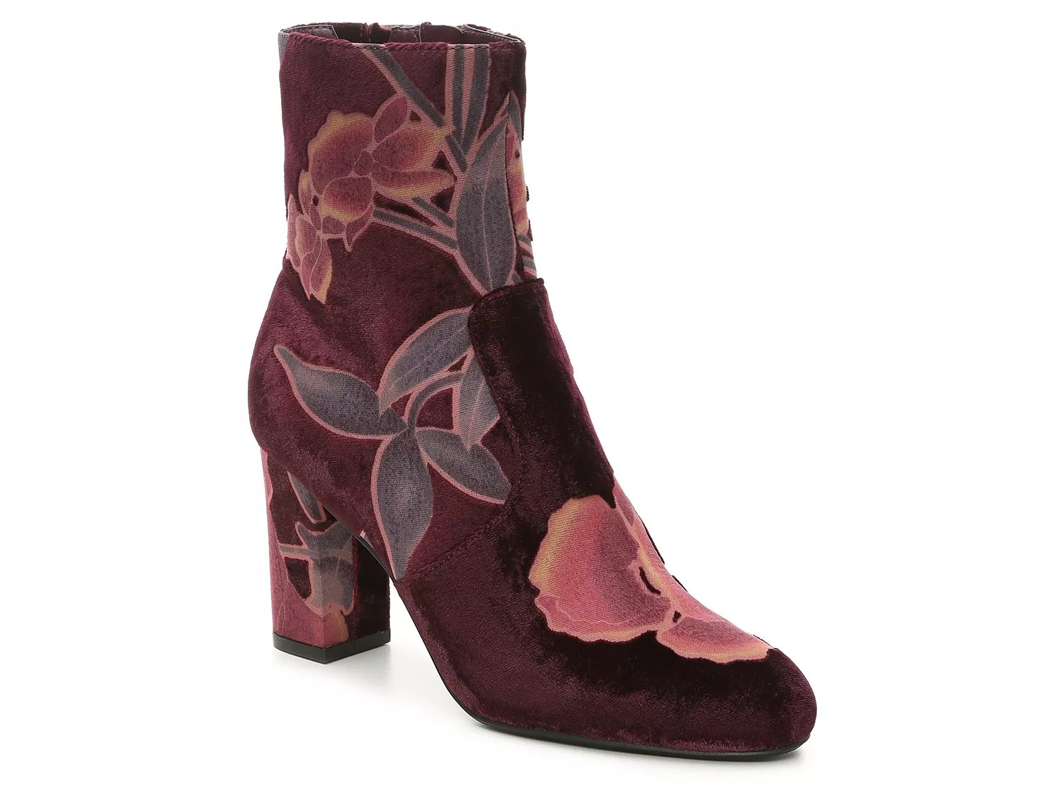 steve madden floral booties