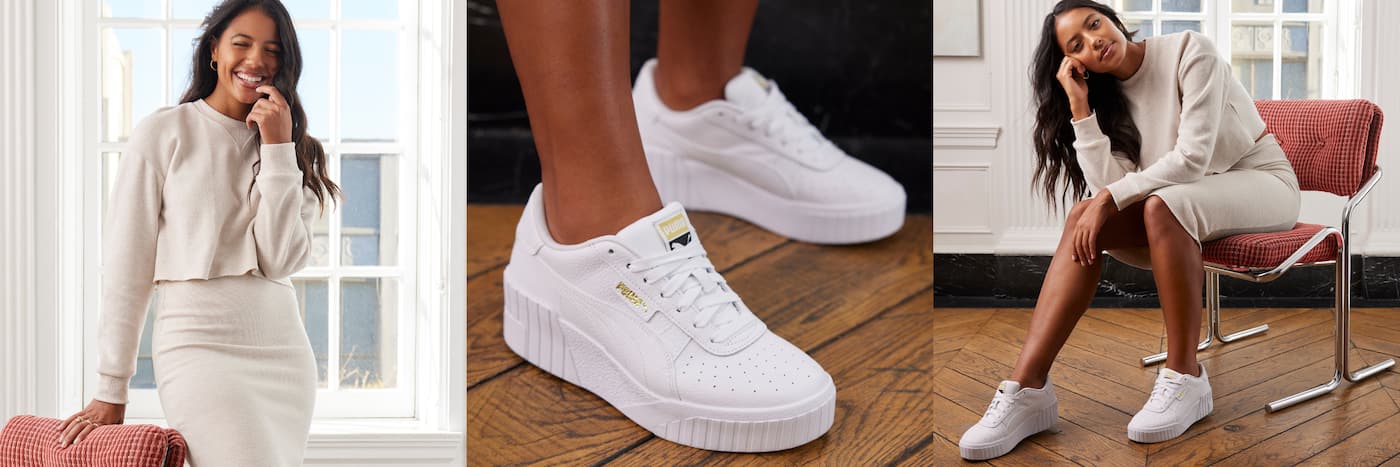 Best White Sneakers to Wear With A Dress